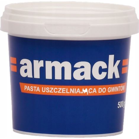 Pasta selladora Armack, tubo de 500 g, para agua, calefacción central y gas. (1/5)