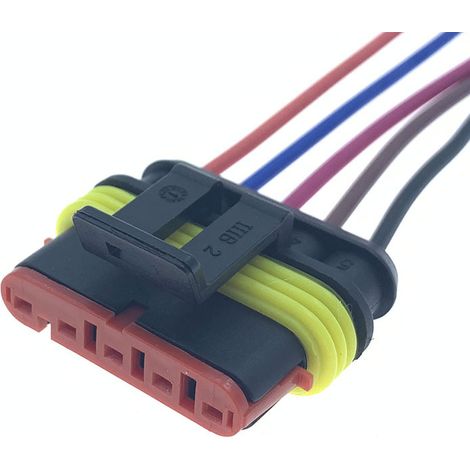 Compatible with Howo A7 generator, Jieshi electronic throttle plug, Weichai Qintai urea pump plug and socket, Shenhu 5 (1/4)
