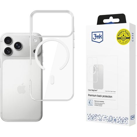 Funda transparente MagCase 3mk para Apple iPhone 17 Pro Max (1/5)