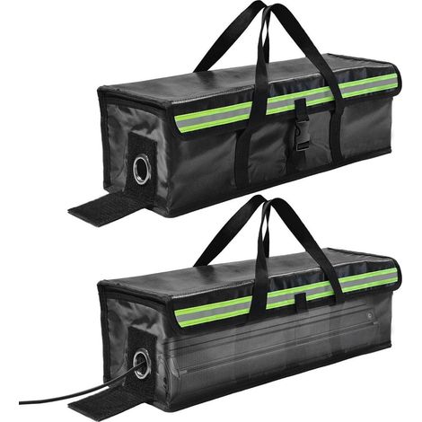 2er Set E-Bike Akku Tasche feuerfest, wasserdicht, für Lagerung & Transport (1/5)
