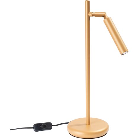 NOX 1 G9 Schreibtischlampe Gold Lumilo 14.179.70 (1/5)