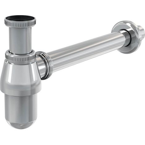 Siphon De Bouteille En Laiton Chrome (1/2)