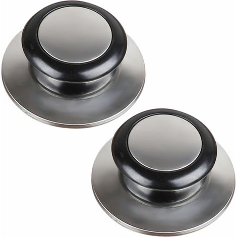 Poignée de casserole Bouton de rechange pour couvercle d'ustensiles de cuisine Ensemble de 2 64 mm (1/5)
