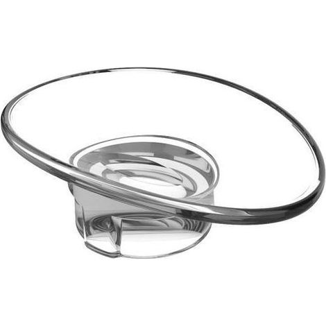 Keuco Elegance Seifenschale 01655006000 Echtkristallglas klar, Ersatzteil (1/2)
