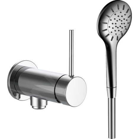 Laufen Twinplus Slim - Mitigeur de douche encastré, avec accessoires, chrome HF505455100000 (1/2)