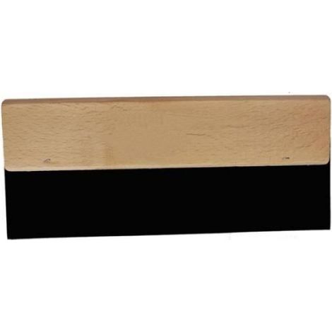 Spatule À Joint - Caoutchouc - 200 mm - Poignée En Bois - 1 Pièce