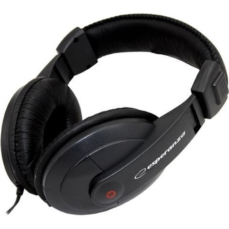 Casque audio reggae Esperanza EH120 noir