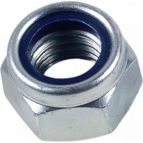 Ecrou frein indesserrable bague nylon M20 mm INOX A4 - Boite de 50 pcs - Fixtout EIND20A4