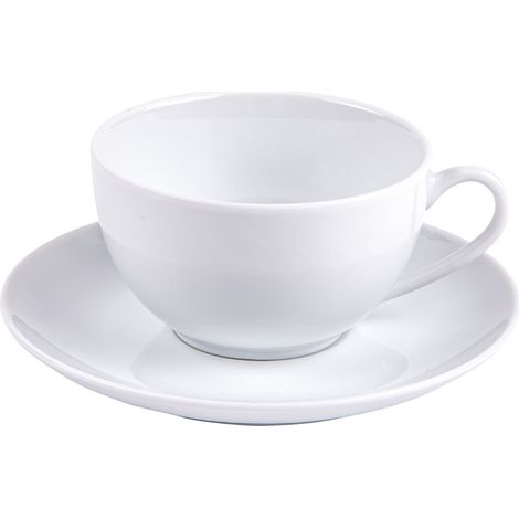 Table Passion - Tasse à thé et sa soucoupe 20 cl Alaska (lot de 2)