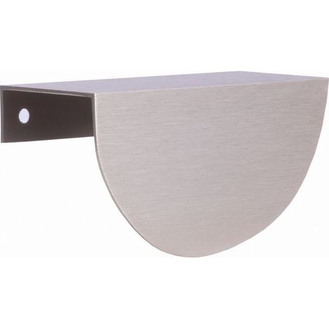 Maniglia semicircolare per bordo mobile UA01 loft acciaio inox Maniglia semicircolare per bordo mobile UA01 loft acciaio inox leggera 5,2 cm 32/52 (1/5)