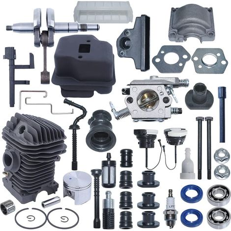 Kit de reconstruction haut moteur 42,5 mm pour Stihl MS250 MS230 025 023, 1123 020 1209, 1123 030 0408, 1123 140 0606, 1123 123 122 0 060 3, pour Walbro WT (1/5)