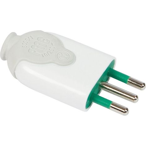 5PZ SPINA SEMPLICE BICÊ 2P+T 10A