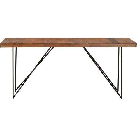 Maison Exclusive - Tavolo da Pranzo 180x90x76 cm in Legno Massello di Acacia