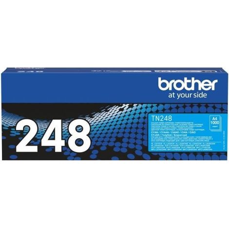 Toner Brother TN248 couleurs séparées pour imprimante laser cyan