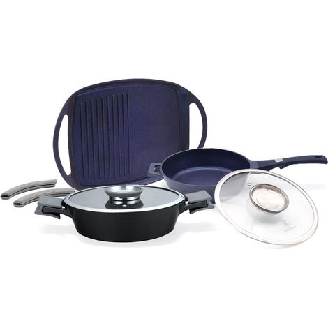 LAGUIOLE CUISSON - Batterie de cuisine - 9 pièces antiadhésif (1/4)