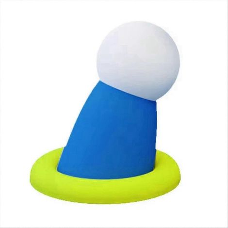 Niedliches, cartoonförmiges magnetisches Nachtlicht, bezaubernde kleine Dekoration mit magnetischer Befestigung fürs Schlafzimmer (1/5)