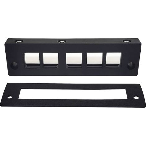 TRU COMPONENTS DVK-W5 Barrette d'entrée de câble Ø max. des bornes 16 mm Polyamide noir 1 pc(s) (1/2)