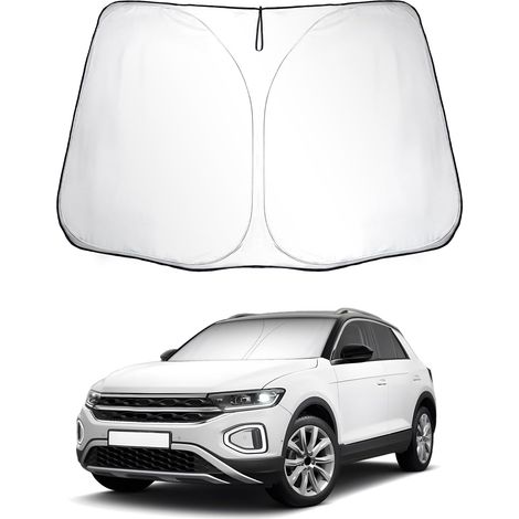 Sun Visor Compatible with T-R0C 2018-2024 Front Windshield Sun Visor Auto Foldable with UV Protection (1/5)
