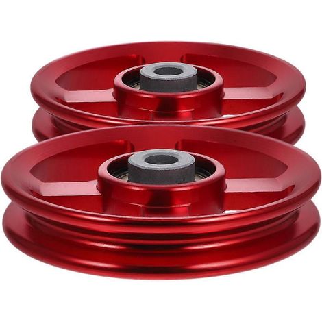 Système de poulies à câble avec roue en alliage d'aluminium (6 pièces) - Robuste, pratique et facile à installer (1/5)