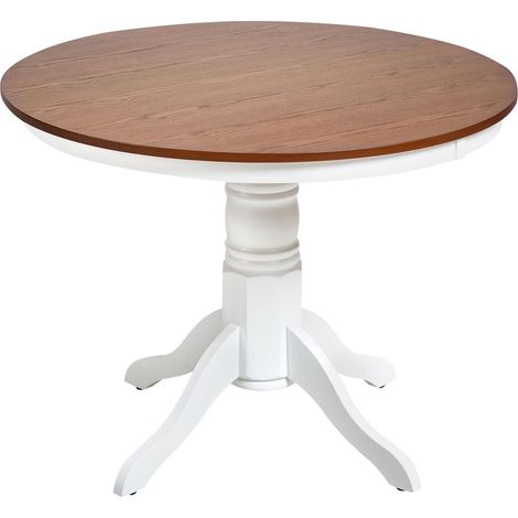 Esstisch AKRON Braune Esche 100 cm 100 cm Holz (1/5)