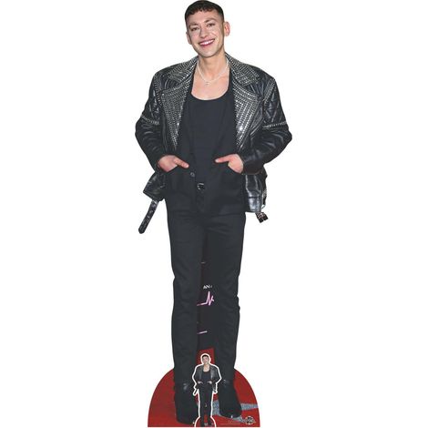 Figurine en carton - Olly Alexander - Pop Star - Haut 175 cm (1/5)
