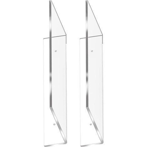 Étagère murale flottante en plastique 2 pièces pour (1/5)