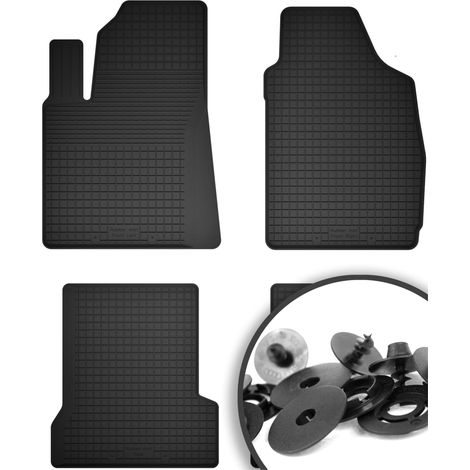 Tappetini in gomma + fermi per: Ford Ka MK2 hatchback (2008-2012)
