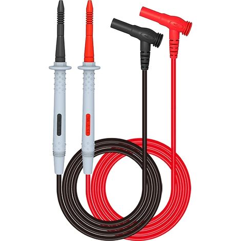 Kit de cordons de test multiples pour instrument de test, sonde de test, kit de cordons de test pour sonde multimètre, fiche banane de 4 mm vers aiguille pointue de 1 mm/crochet de test, fil 1000 V 10
