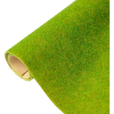 Pelouse synthétique Artificielle de Fausse Herbe, Tapis de Gazon Artificiel décoratif Prairie Miniature de Jardin de Construction de Tapis d'herbe décoration 100 x 40 cm (1/5)