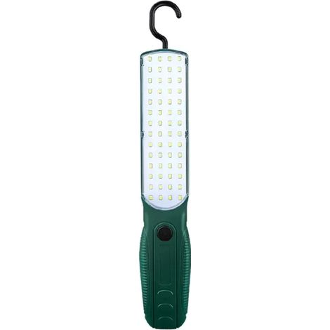 Lampe torche LED COB / Lampe de travail - Réparation automobile - Rechargeable - Camping - Portable - Avec aimant et crochet (1/4)