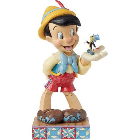 Enesco, Pinocchio Disney Traditions, Statuetta Grande, Resina, Jim Shore