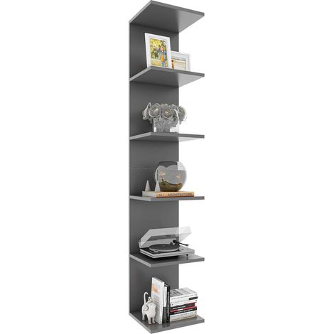 Étagère murale en bois suspendue étagère Lazas 180x35x30 - VCM