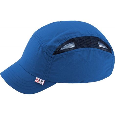 Gorra antigolpes VOSS-Cap modern style, azul