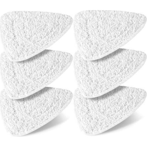 Paquet de 6 pour housse de remplacement pour nettoyeur vapeur Vilead Compatible avec les housses de remplacement pour nettoyeur vapeur vileda Steam et le nettoyeur vapeur Vileda Steam PLUS, chiffons p