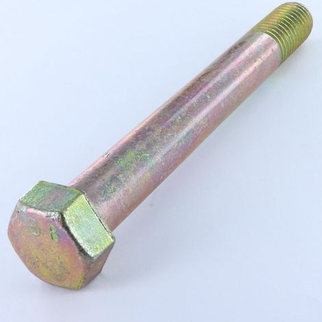 Corps de boulon filetage partiel Tête hexagonale TH M18X150 Filetée sur 30 Classe 8.8 Bichromaté-25 pièces