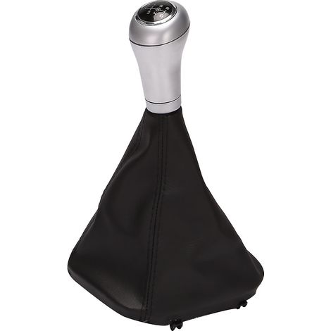 Pommeau de levier de vitesse Speed Car avec soufflet pour Mercedes CE W203 W204 C300 W207 W212, couleur argent. (1/4)