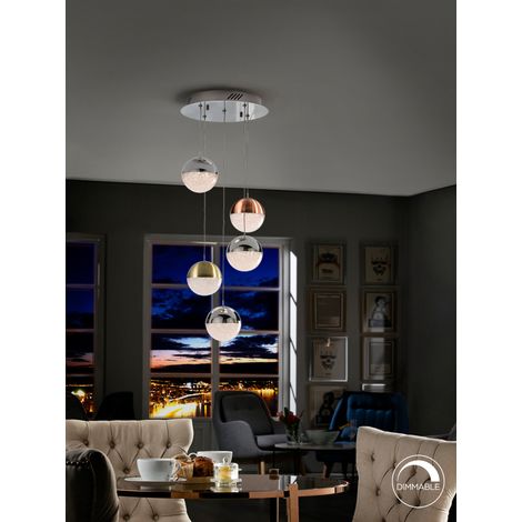 LAMPARA 5L LED  SPHERE  COLOR (1/3)
