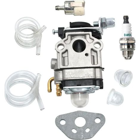 Carburateur pour Tanaka Hitachi TBC-340 TBC-340D TBC-340PF TBC-340PFD 6690503 WYJ296 4550703790(YH)-AquaForge