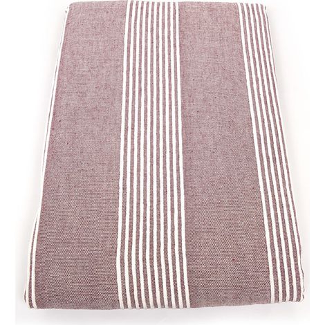 Copriletto Copritutto In Cotone Disegno Ginevra Colore Bordeaux, misuraSingolocoloreBordeaux (1/2)