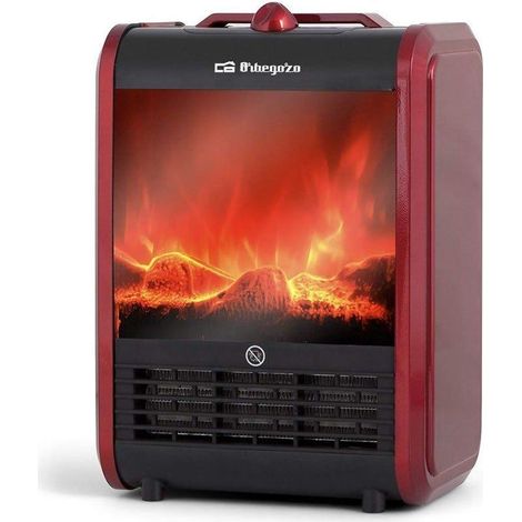 orbegozo CM 9015 chauffage électrique rouge 1500 W