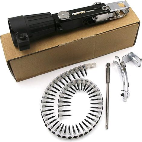 Adaptateur de pistolet à chaîne, chargeur à vis, tournevis à cloison sèche à alimentation automatique pour perceuses (1/5)