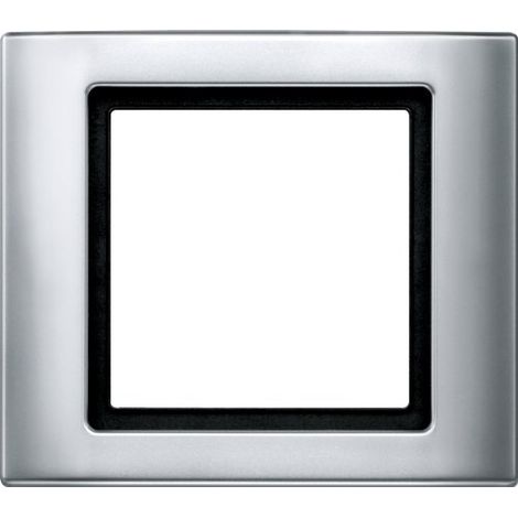 Placa Merten aquadesign 400160 aluminio 10,8x10,59 cm