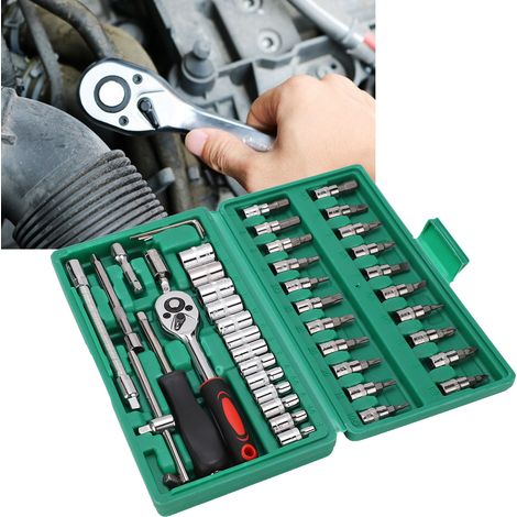 Coffret de 46 clés à douille pour la réparation (1/5)