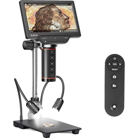 Microscopio digital, claridad 3K, enfoque automático inteligente, EM3K-AF (1/2)