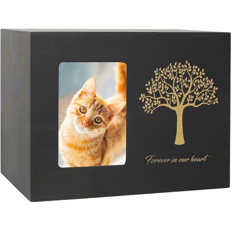 Urnen aus Holz – Erinnerungsstücke zur Aufbewahrung der Asche von Hunden und Katzen – Geschenke zum Gedenken an Haustiere