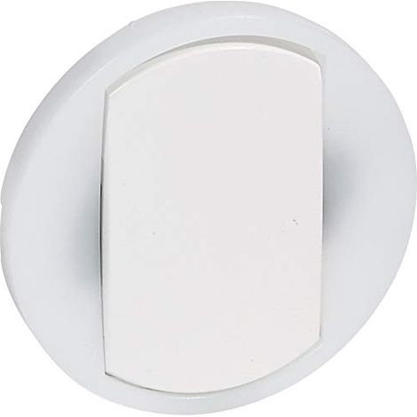 Enjoliveur Legrand Soft 10AX plástico blanco elegante