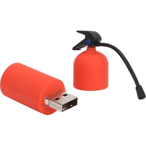 Clé USB en forme d'extincteur (128 Go) (1/5)