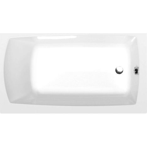 Polysan Badewannen - Rechteckige Badewanne Lily, 130x70x39 cm, weiß 77511