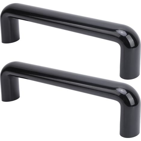 Isolierter, U-förmiger Zuggriff, antistatisch, aus Kunststoff, für Verteilerkästen und Industriemaschinen, 200 mm (7,9 Zoll) Achsabstand, M8 (1/5)