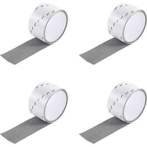 Ruban anti mouches 8m, ruban de réparation pour écran, découpe facile, kit de réparation pour fenêtres, moustiquaires et plus (1/5)